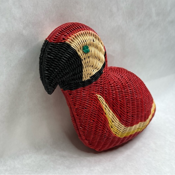 SERPUI Macaw Wicker Crossbody / Clutch Bag - Picture 10 of 16